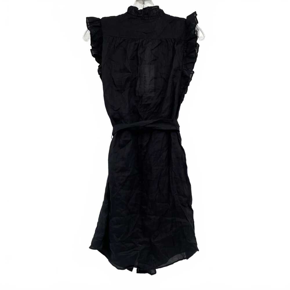 Frame Black Lauren Ruffle Accent Mini Dress | Women’s XS - Picture 2 of 7